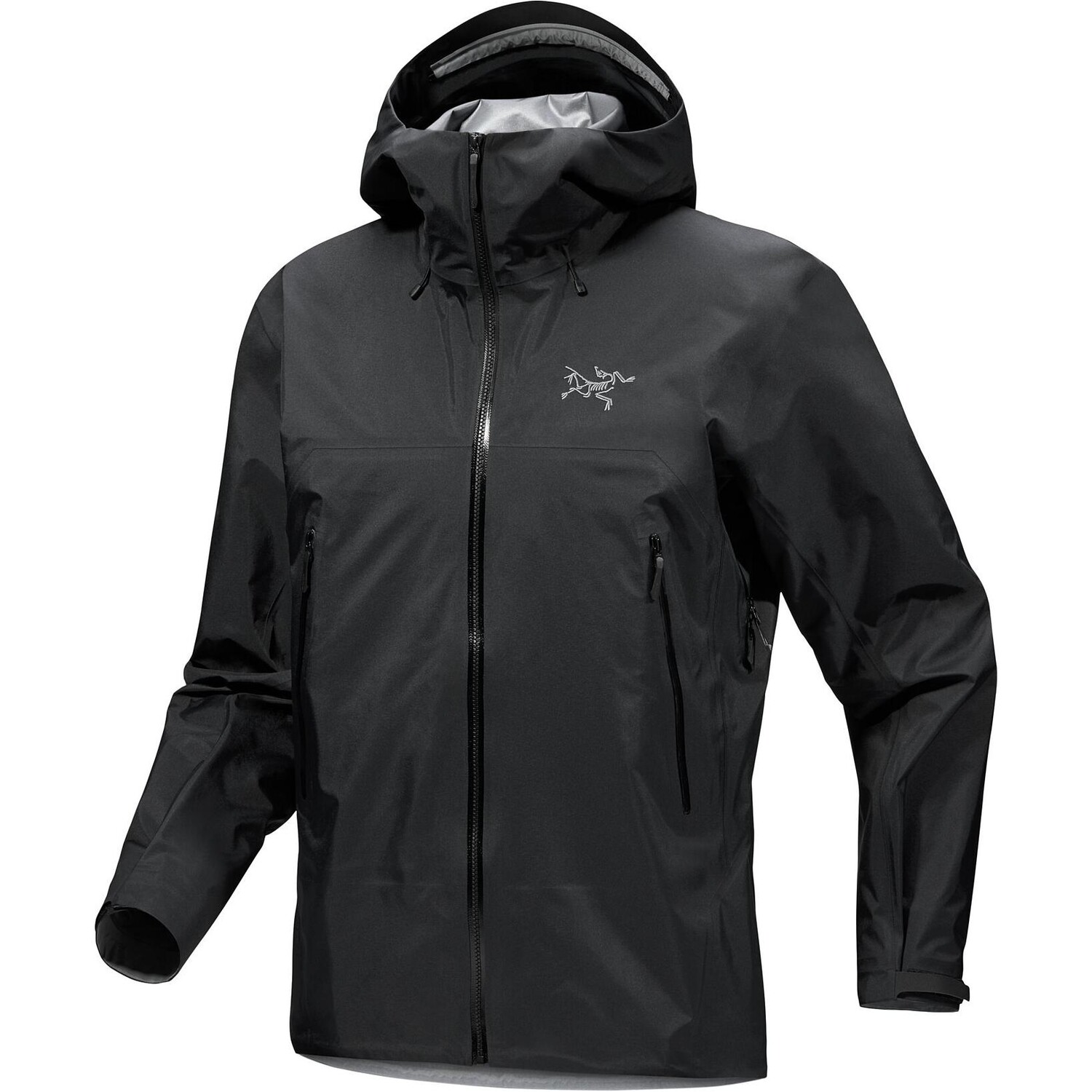 Ветровка мужская Arcteryx Beta с капюшоном, черный