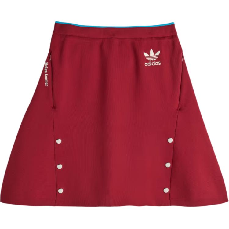 Adidas X Wales Bonner Вязаная Миди-Юбка Adidas Originals, Красный — фото 2