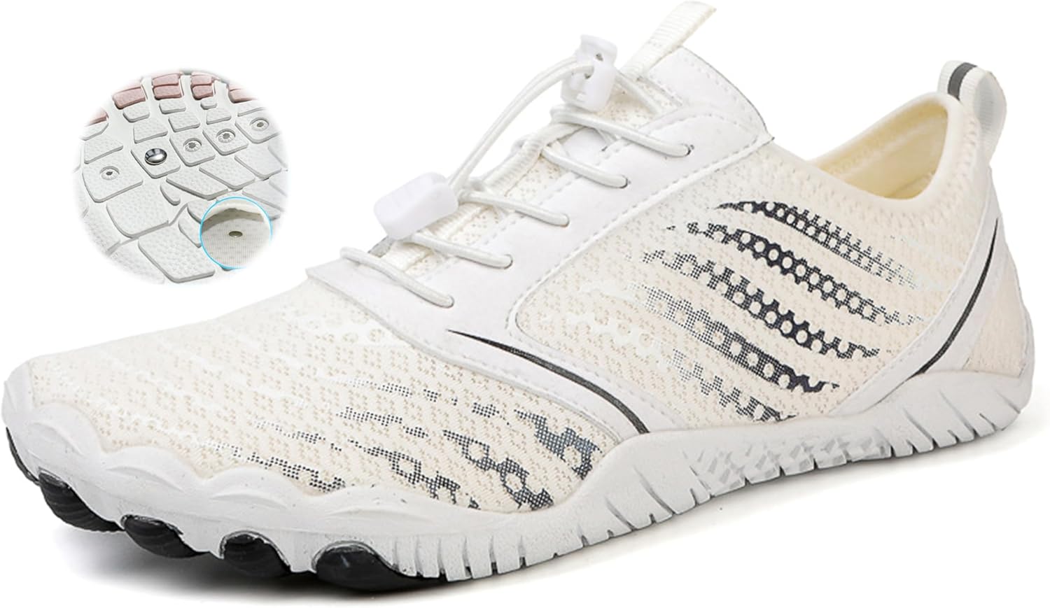 

Универсальные кроссовки для ходьбы, унисекс, быстросохнущие Zlinib, белый