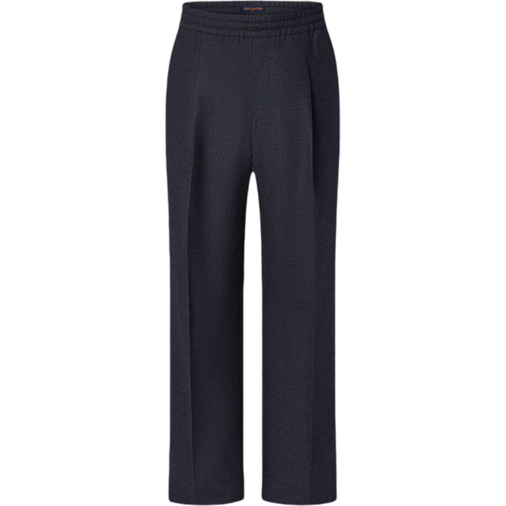 

Луи Виттон Брюки утепленные приталенные на шнурке, синий