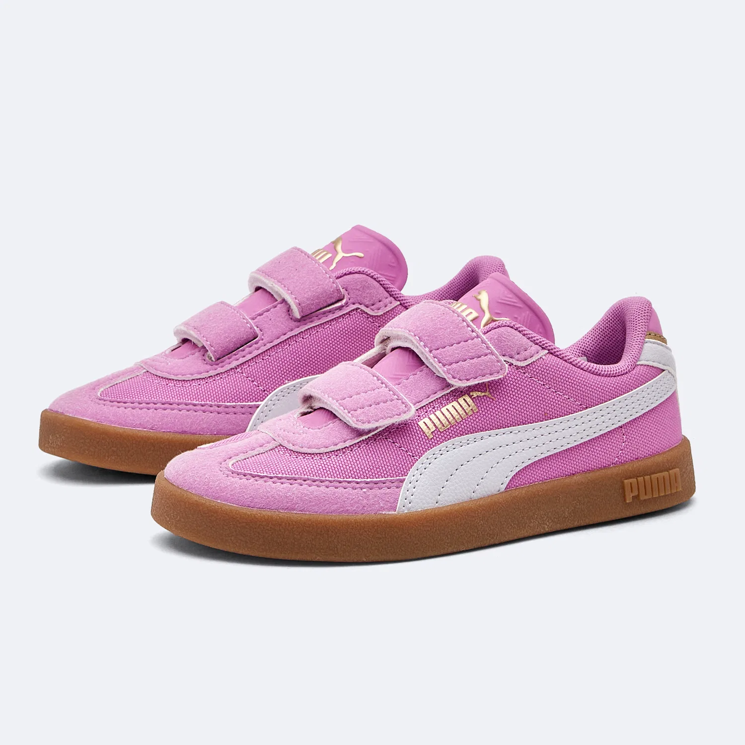 Низкие скейтбордические кроссовки Fuchsia Kids' PUMA, Fuchsia-Purple — фото 3