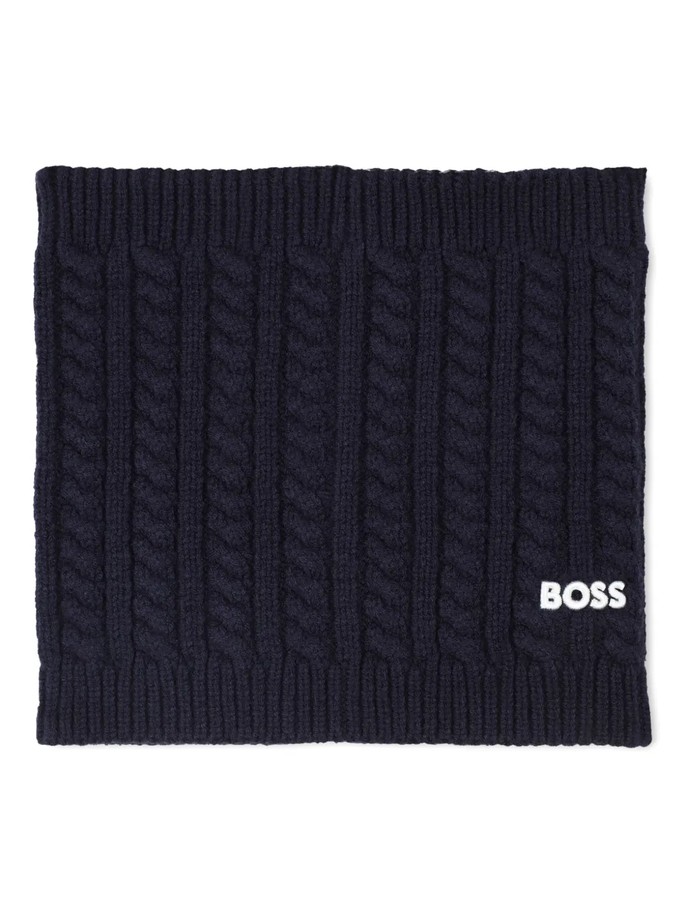 

Манишка фактурной вязки Boss Kidswear, синий