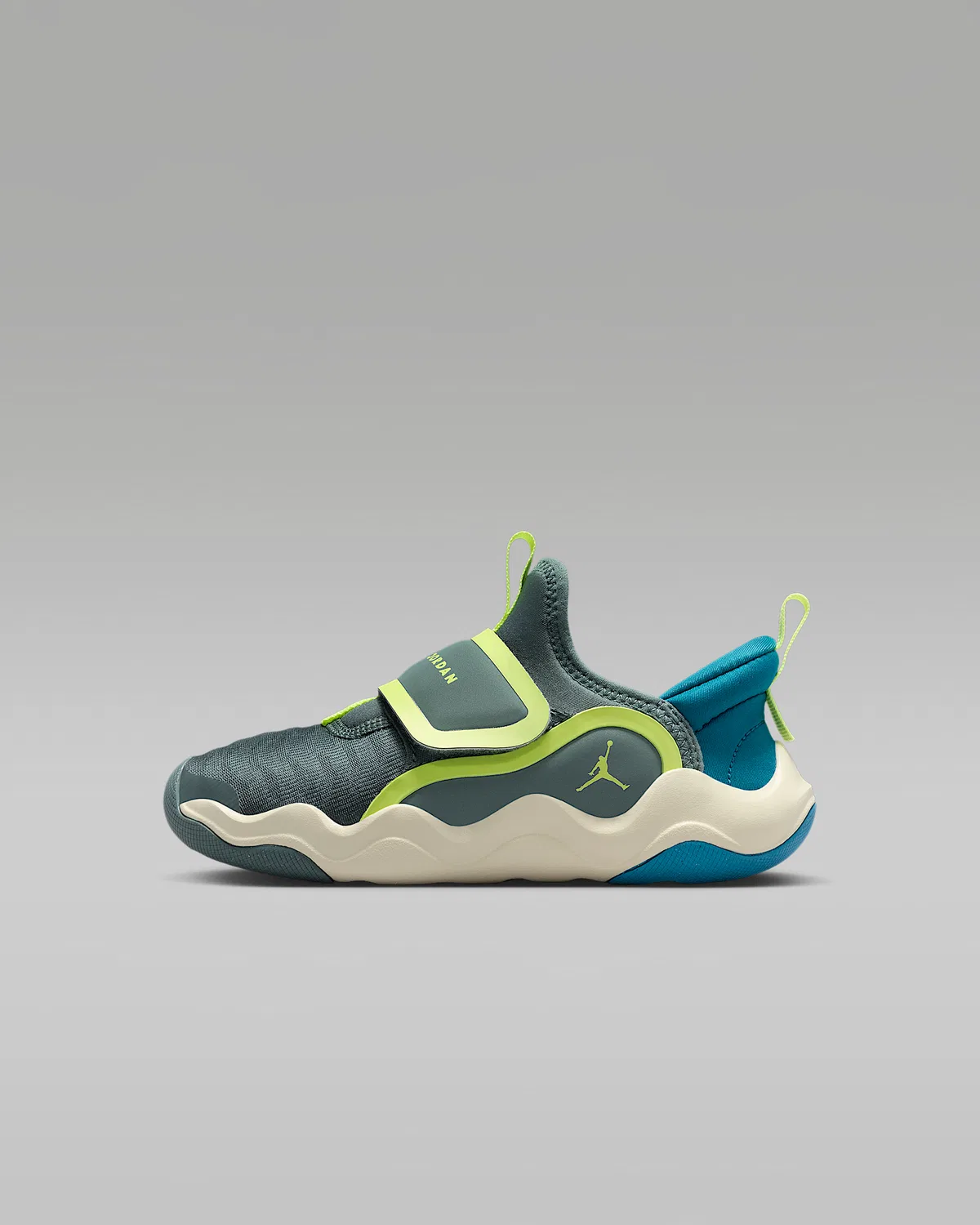 Детские кроссовки Jordan 23/7.2 EasyOn, Hasta/Green Abyss/Sea Glass/Light Lemon Twist