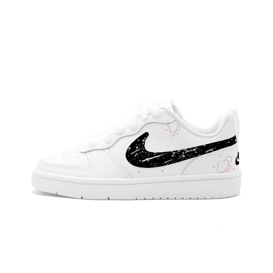 

Кроссовки для скейтбординга Court Borough детские унисекс Nike, черный