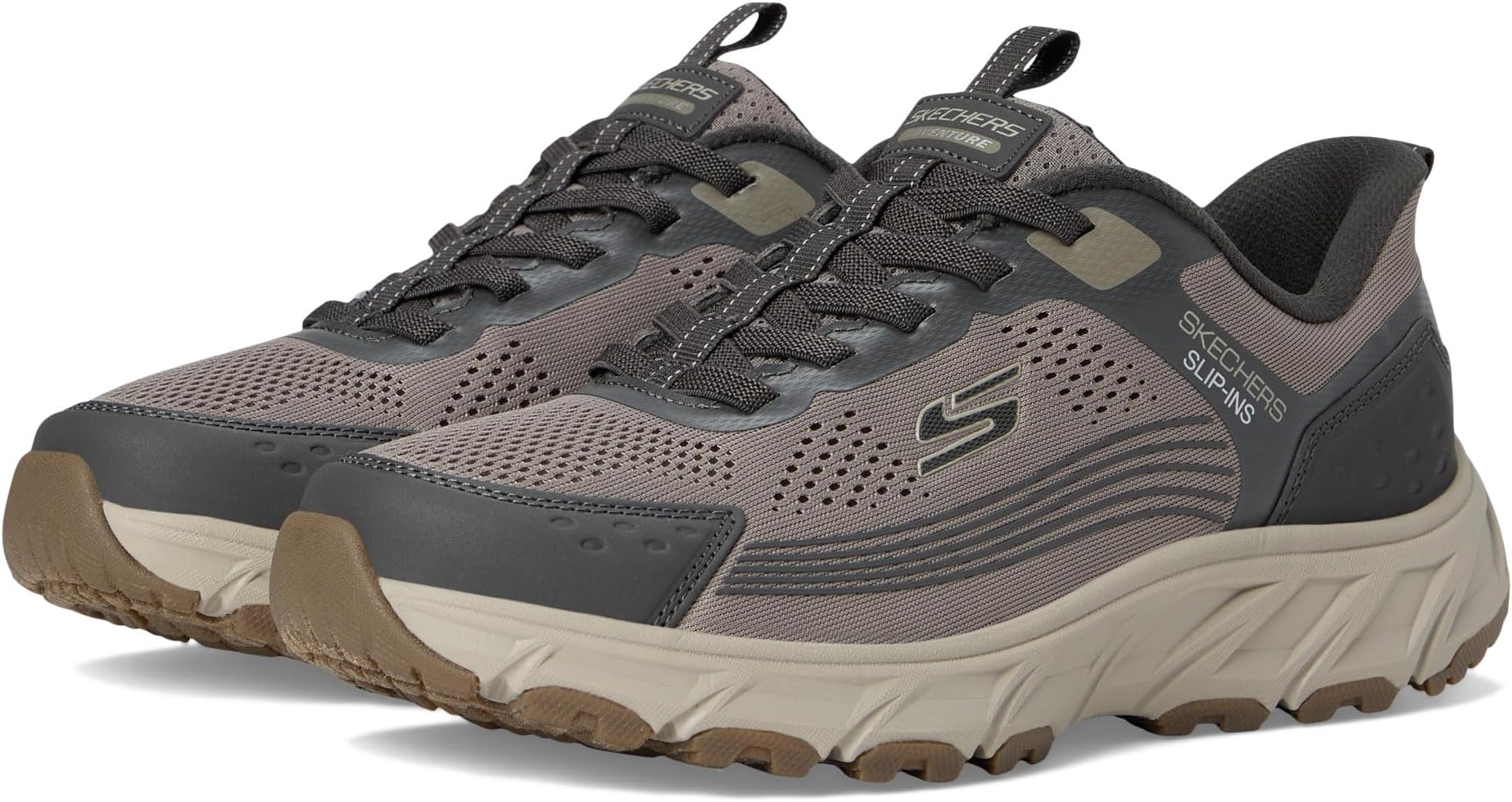 

Кроссовки SKECHERS Hillcrest 2.0 Hands Free Slip-in, цвет Dark Taupe