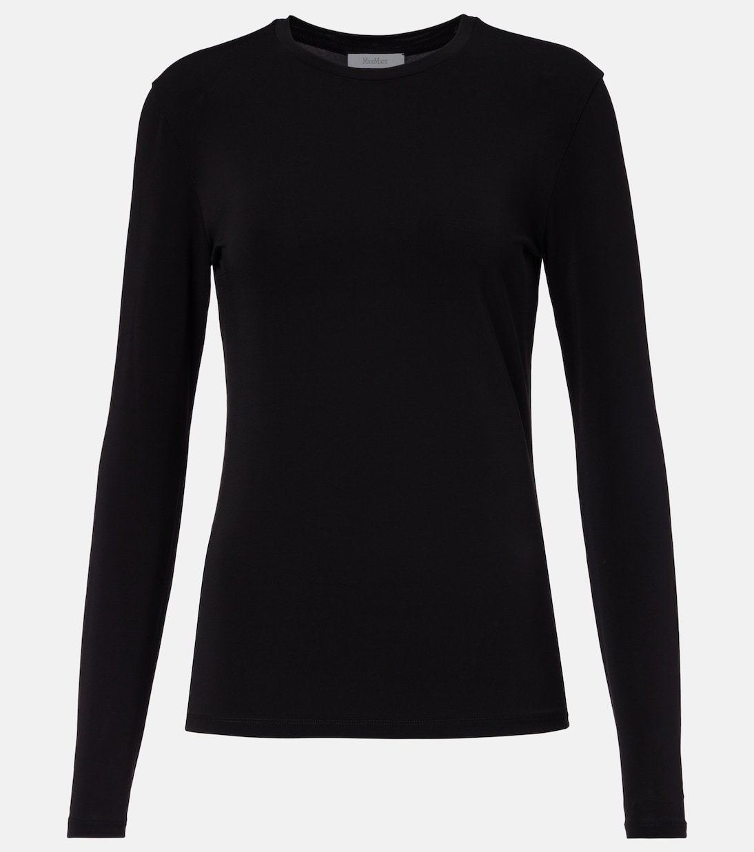 

Топ из джерси Ortensia Max Mara, черный
