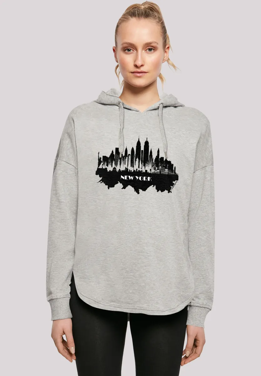 

Толстовка F4NT4STIC "Cities Collection - New York skyline", принт, серый