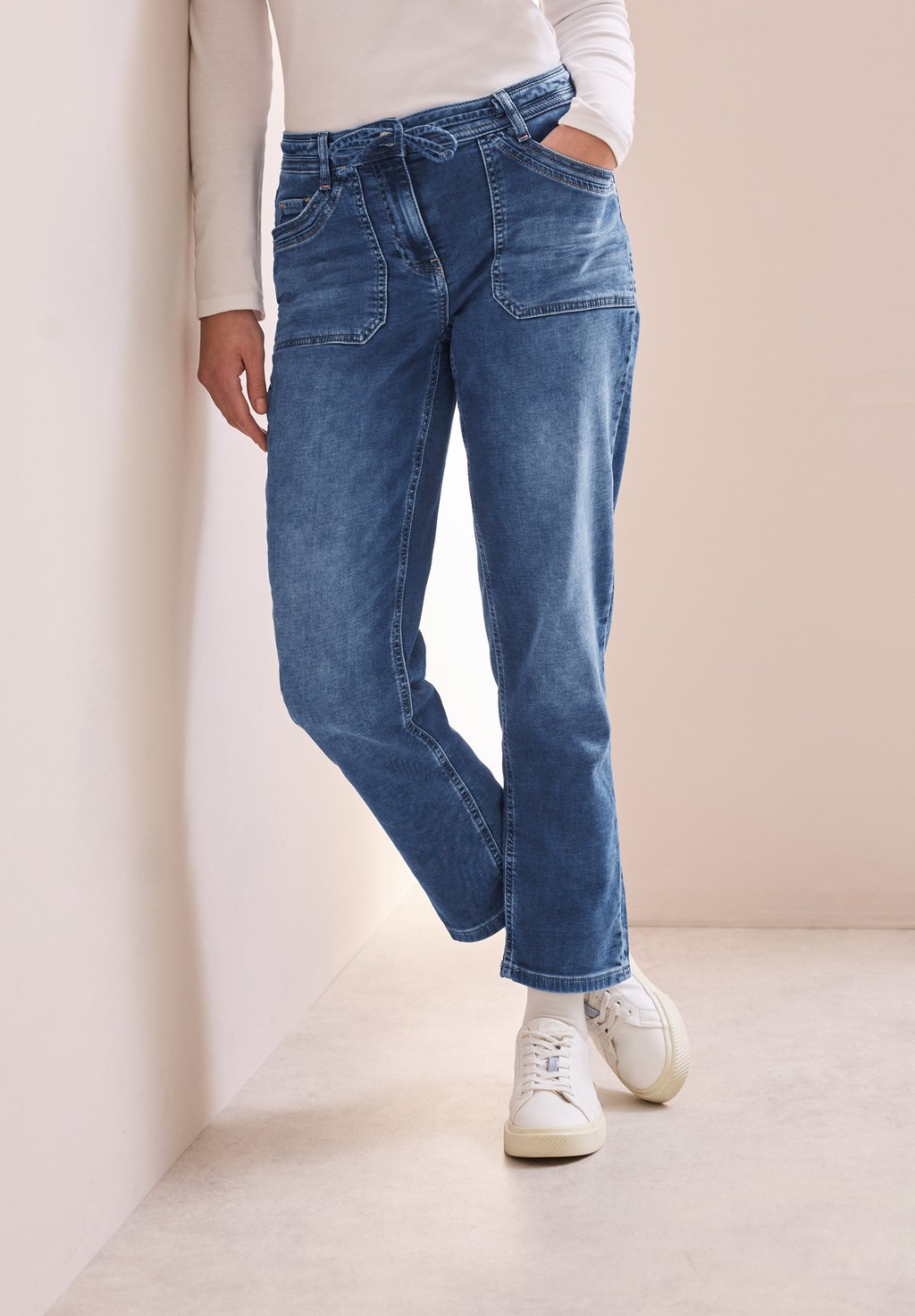 

Джинсы прямого покроя CASUAL FIT Cecil, синий
