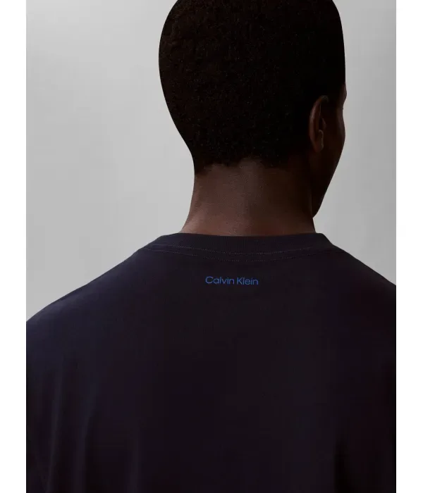 Футболка loose fit Calvin Klein, темно-синий — фото 4