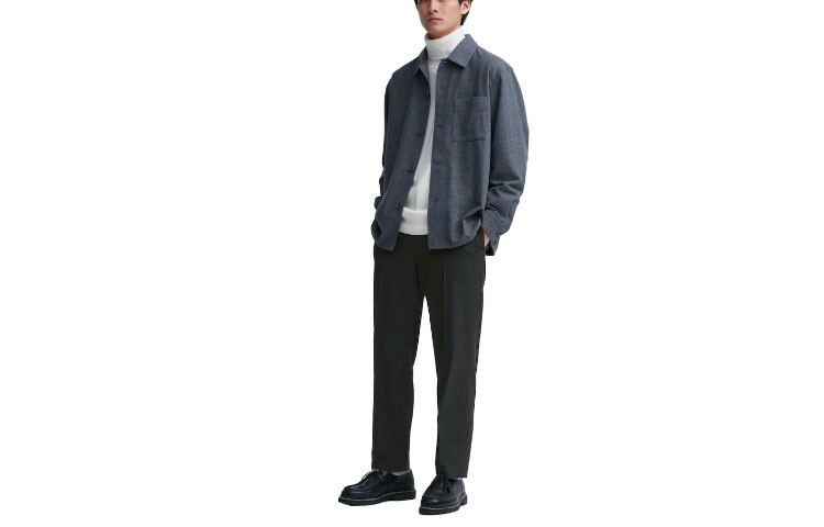 

UNIQLO Мужские повседневные брюки, цвет Black