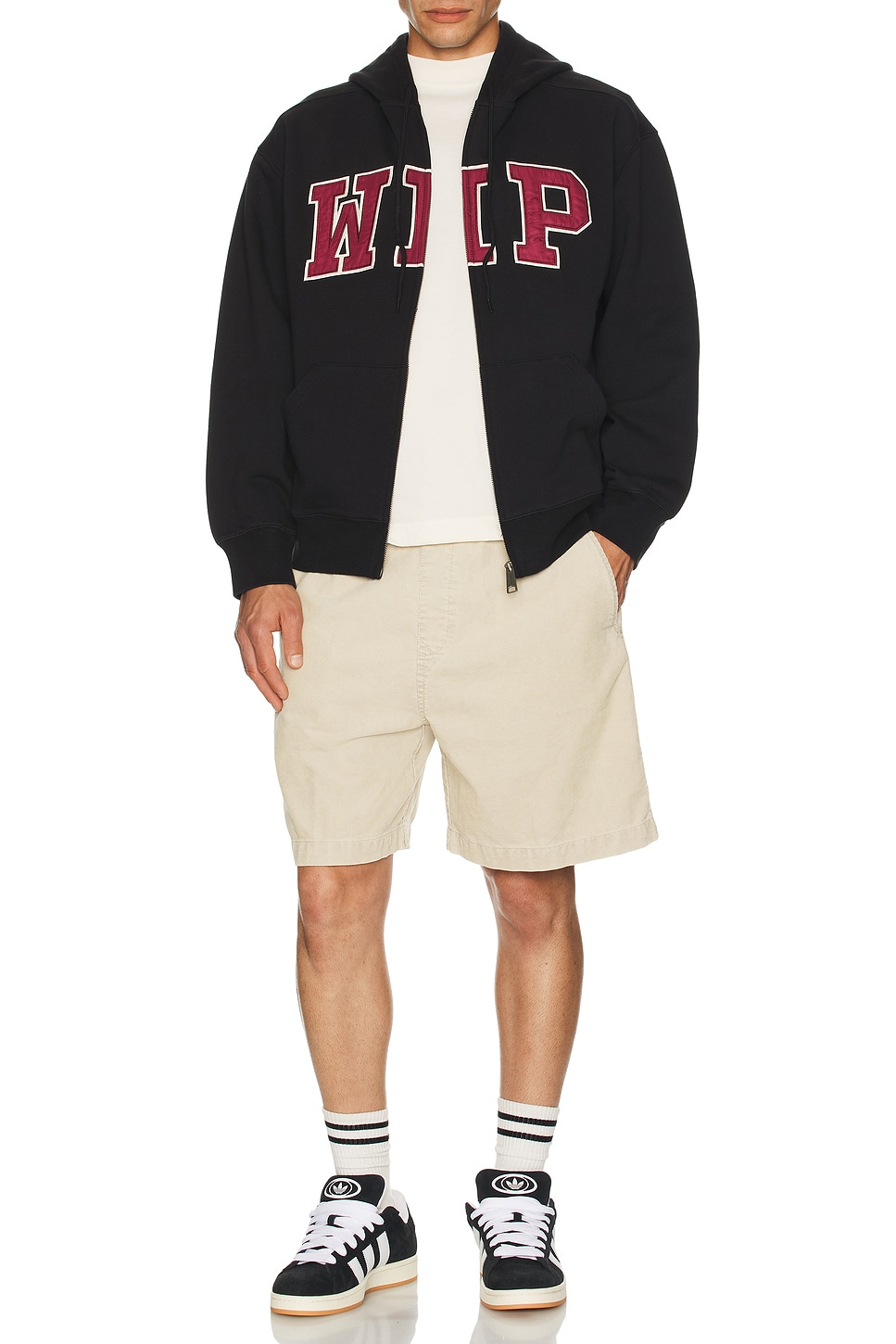 

Толстовка с капюшоном Carhartt Wip, Stone Washed Black