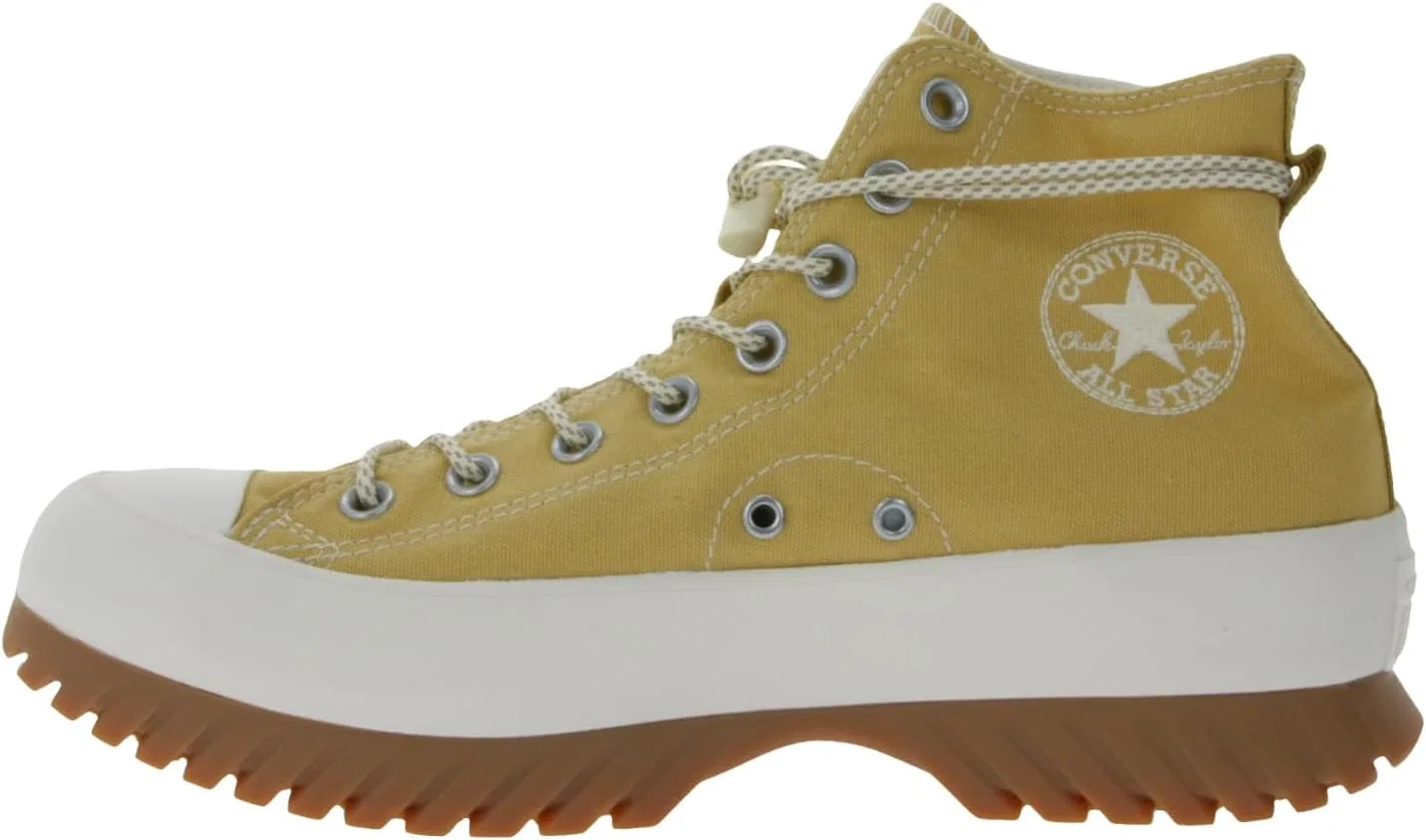 Кроссовки Converse Chuck Taylor All Star Lugged Hig Top на шнуровке, бордовые — фото 4