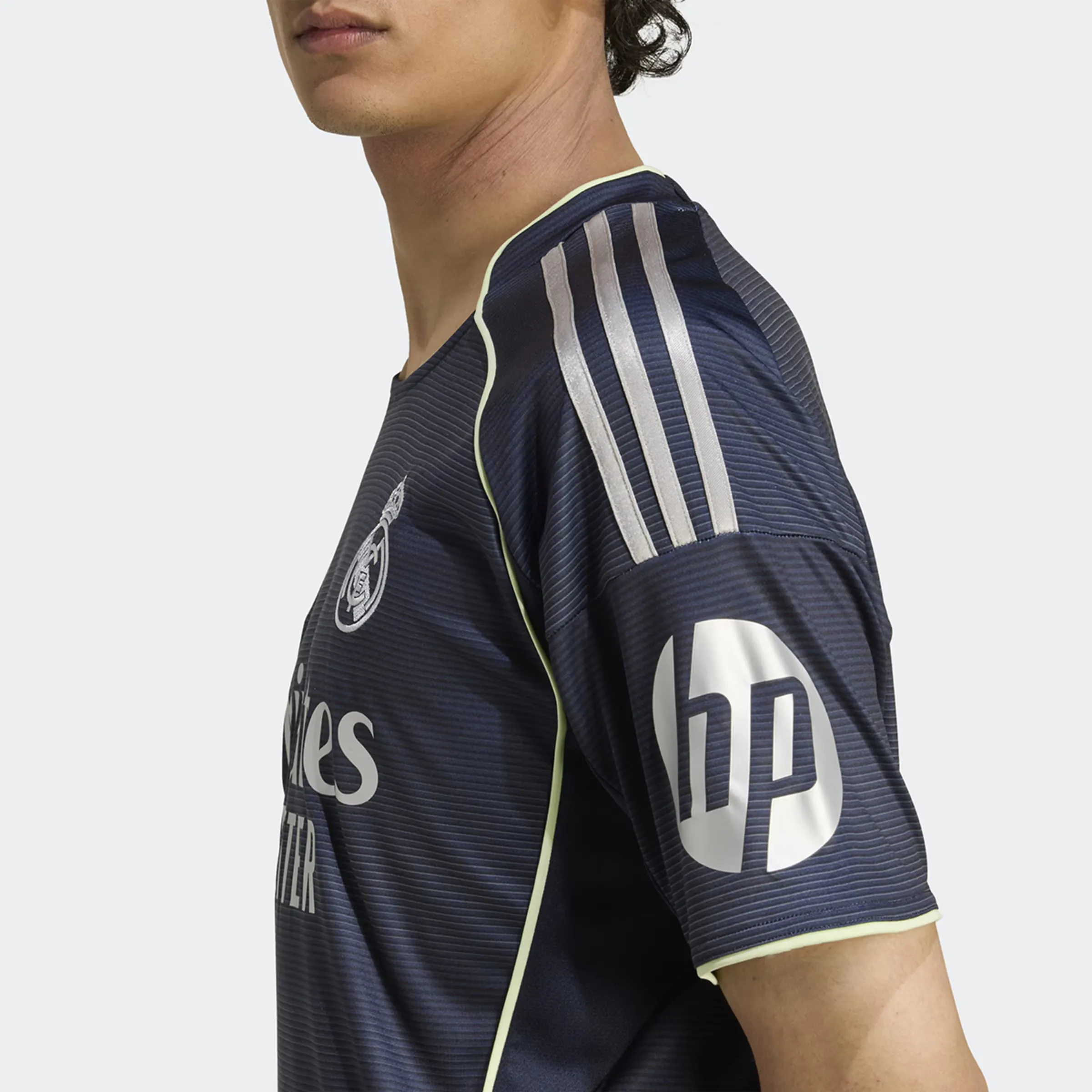 Футболка мужская гостевая Real Madrid CF 2025-2026 adidas, синий — фото 3