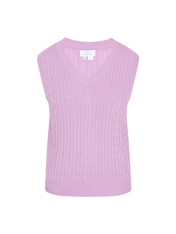 

Свитер-жилет usha BLUE LABEL, цвет lilac