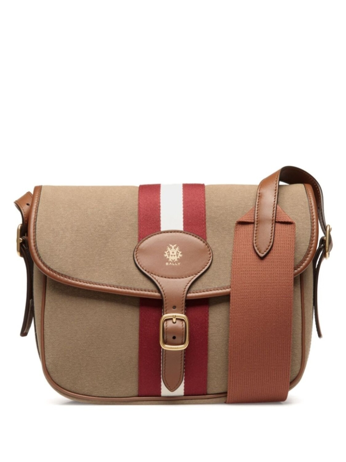 

Bally сумка-мессенджер Beckett, коричневый