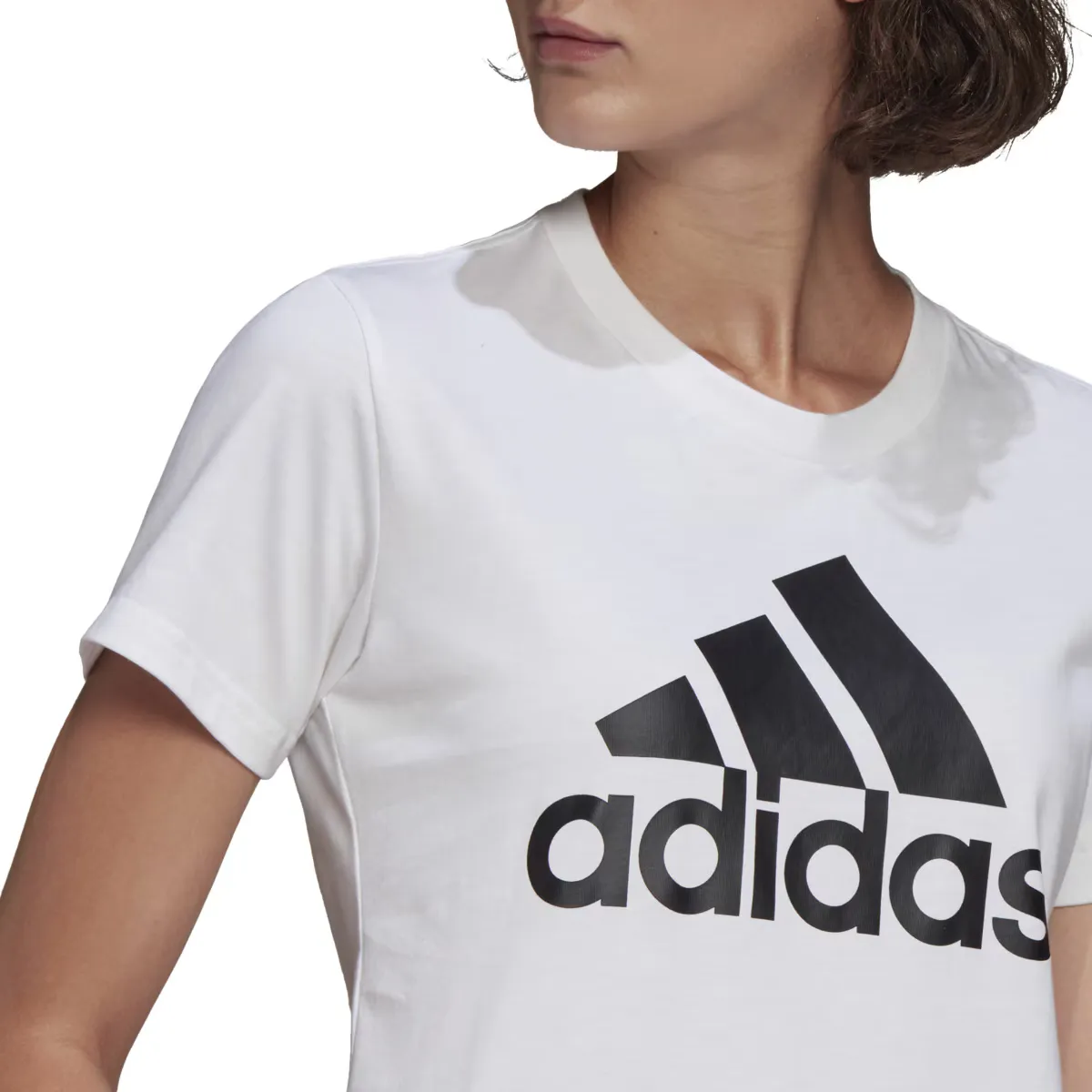 Женская футболка BL T Adidas, черный/белый — фото 4