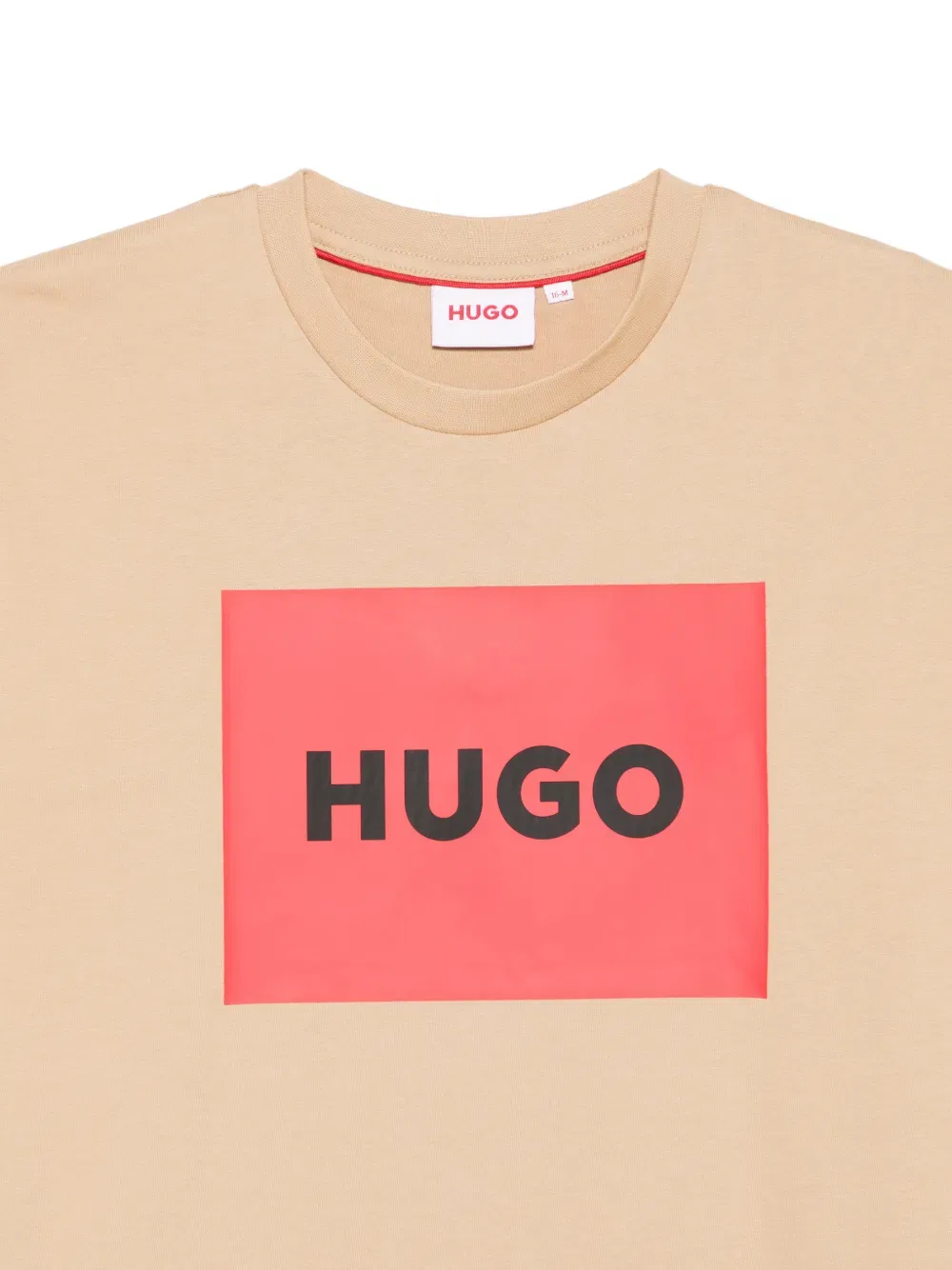 Футболка с логотипом Box Hugo Kids, нейтральный — фото 3