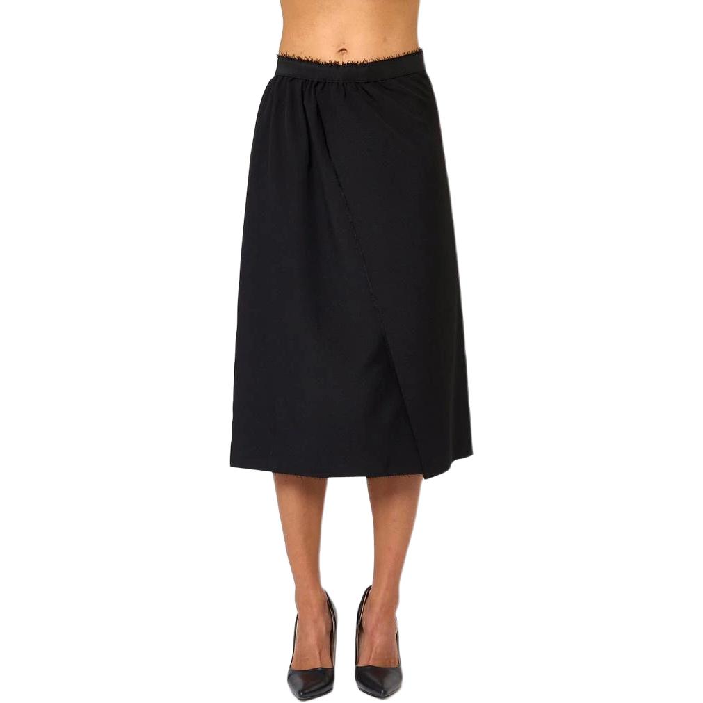 

Повседневная длинная юбка для женщин Mm6 Maison Margiela, черный