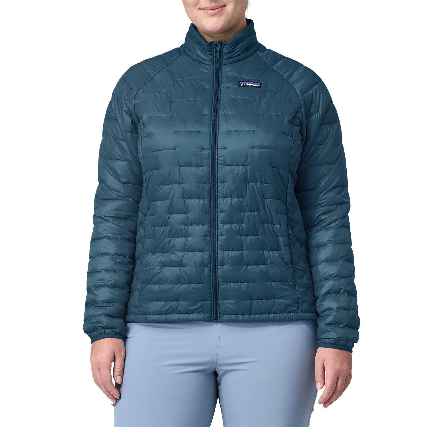 

Куртка Patagonia Micro Puff, цвет Lagom Blue