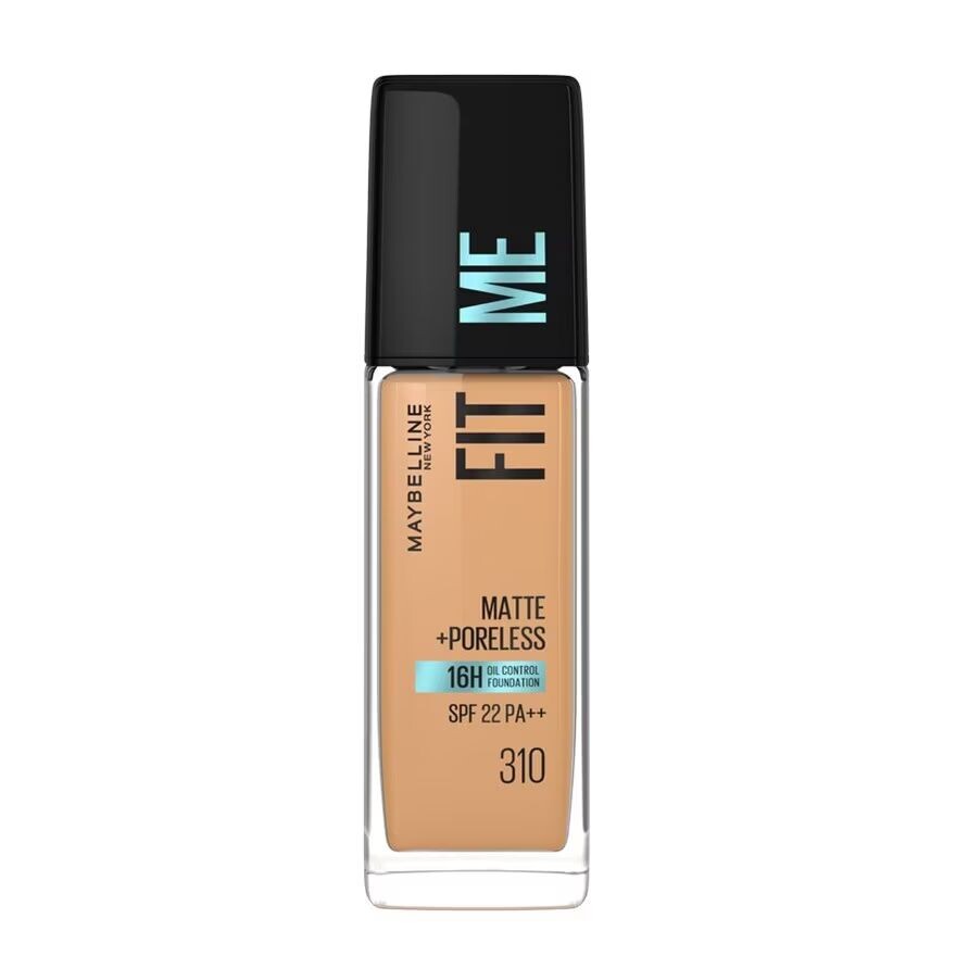 

Maybelline Тональный крем Fit Me Matte And Poreless 310 Sun Beige, Sun Beige