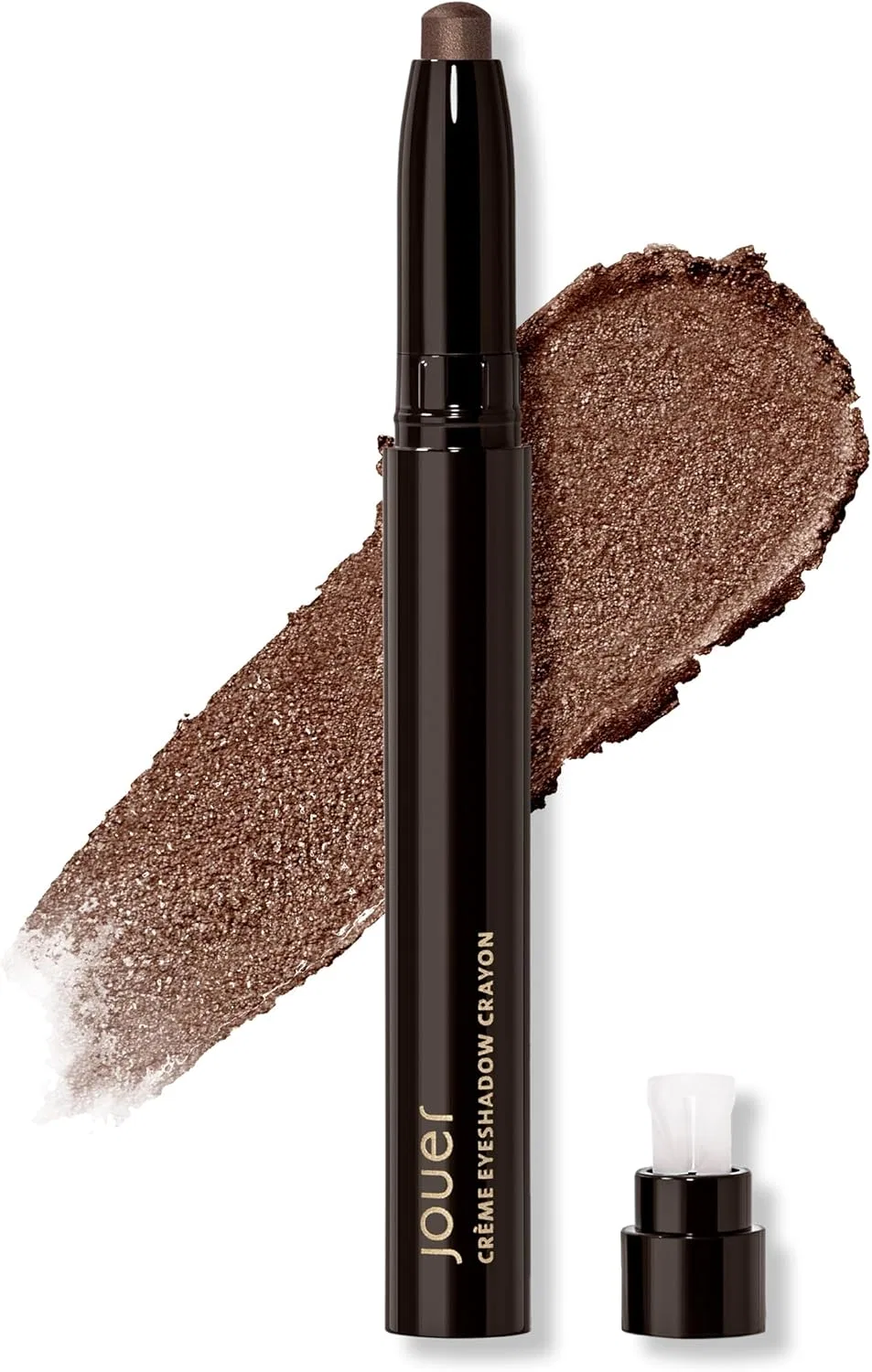 Тени для век кремовые Jouer Crème Eyeshadow Crayon, оттенок Модерн (мерцающий глубокий какао), 2 г