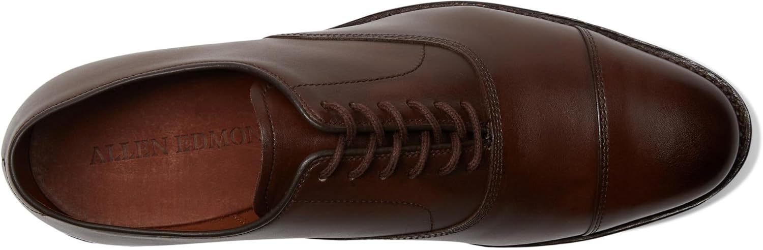 Мужские оксфорды Allen Edmonds Park Avenue с застежкой на носке, эспрессо — фото 2