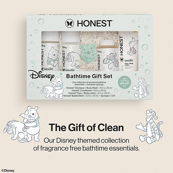 Подарочный набор Disney для волос и кожи без отдушек, 4 предмета The Honest Company — фото 4