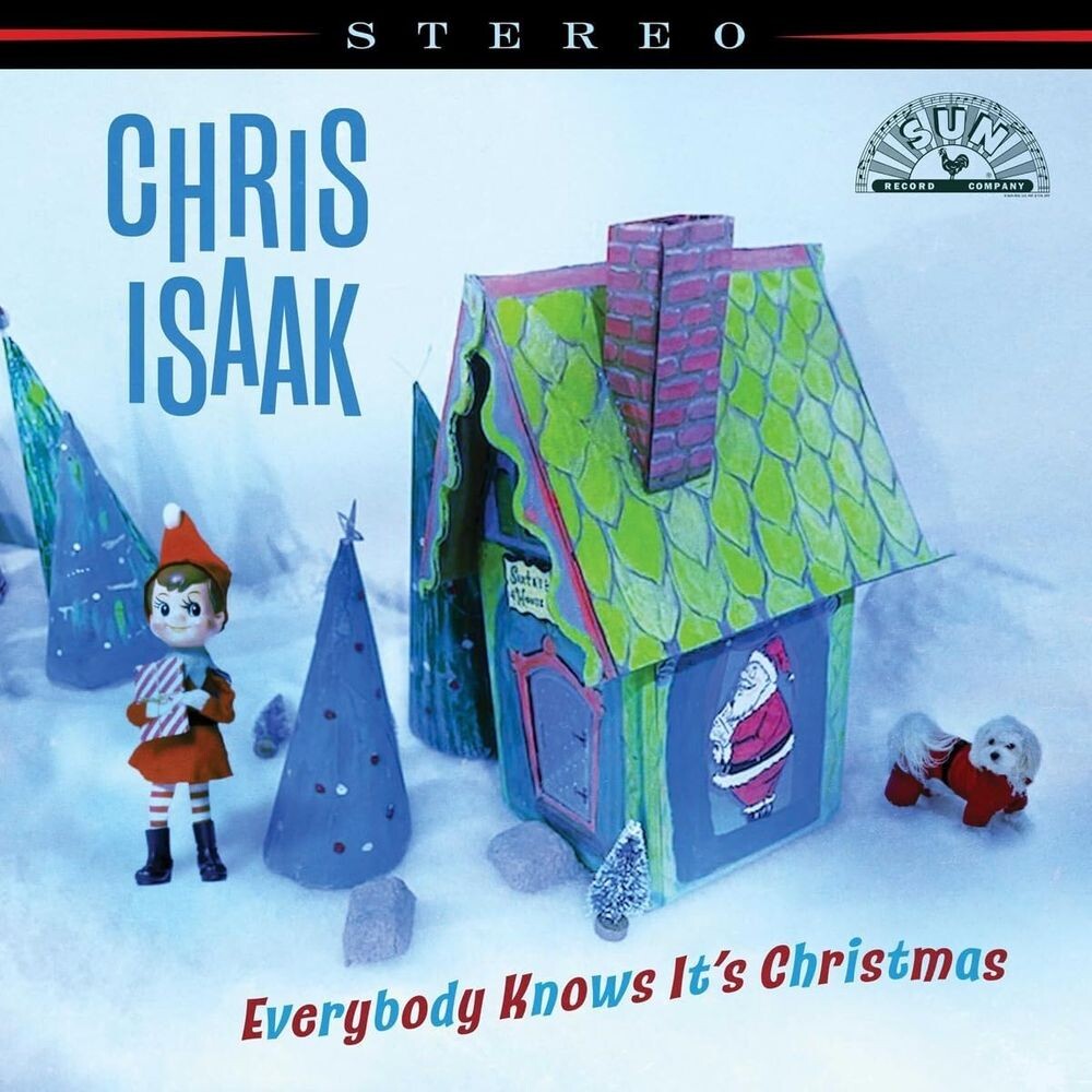 

Виниловая пластинка LP Everybody Knows It's Christmas [Spring Green/Bone White Swirl Vinyl] - Chris Isaak