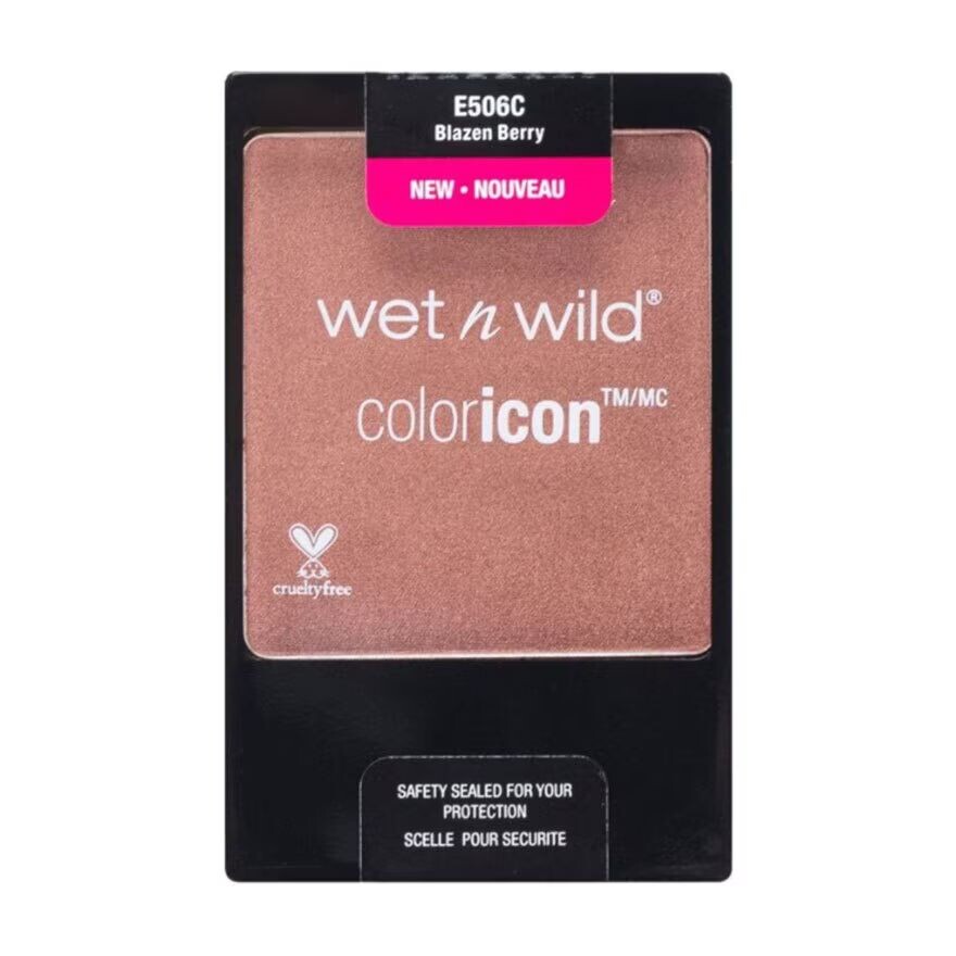 

Wet n Wild Румяна Color Icon E506C Blazen Berry, EC Blazen Berry