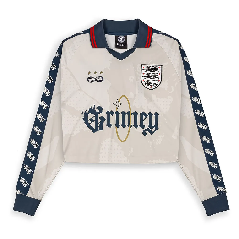 

Футболка с длинным рукавом Grimey Saoirse Cropped Soccer, белый