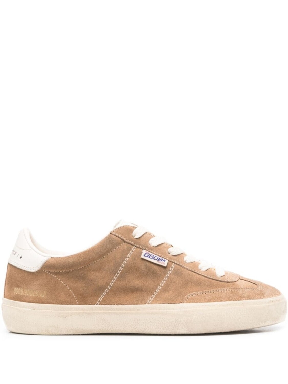 Golden Goose замшевые кроссовки Soulstar, коричневый