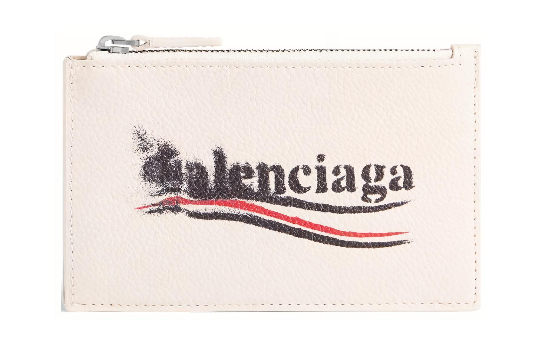 

Визитница на молнии с логотипом Balenciaga