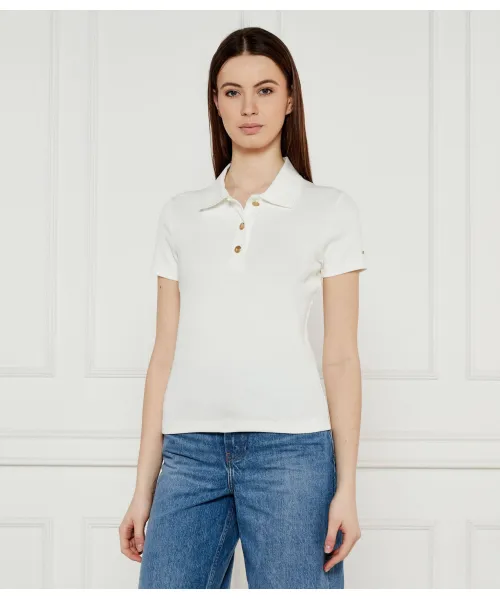 

Футболка поло Slim fit Tommy Hilfiger, бежевый