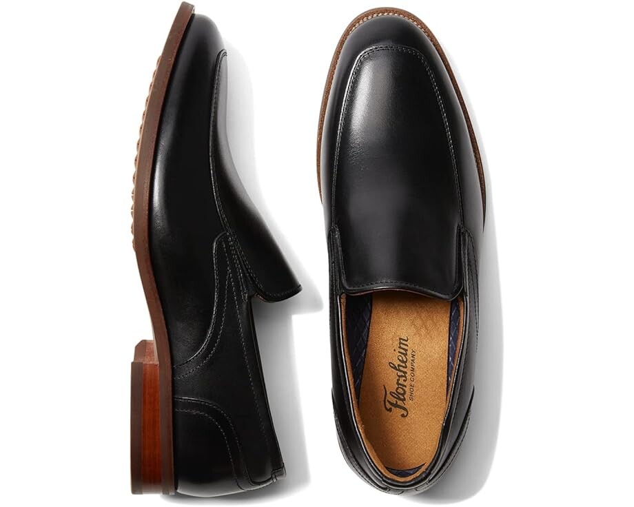 

Лоферы Florsheim Rucci Moc Toe Slip-On, цвет Black Smooth