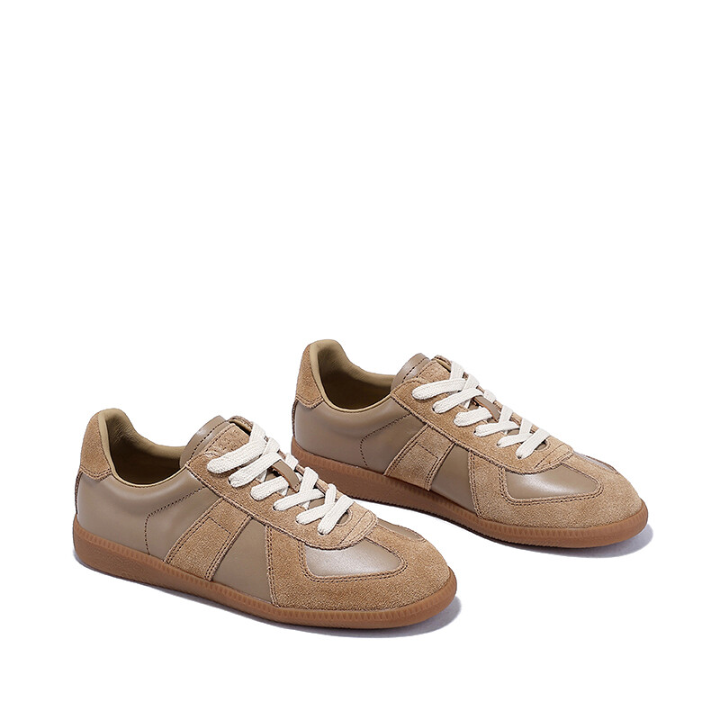 Кеды BELLALILY Skateboard Shoes Women's Low-Top, коричневый — фото 4