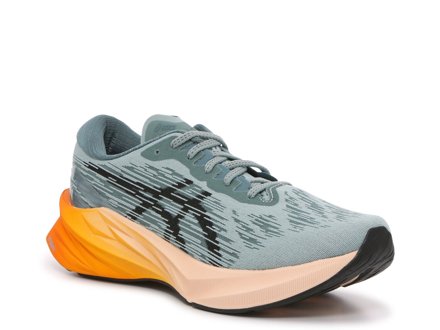 

Кроссовки Asics Novablast 3, светло-голубой/оранжевый