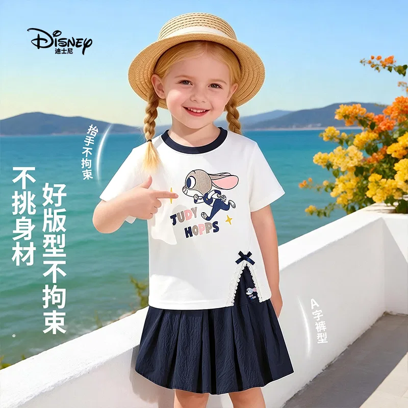 Детский комплект из топа и юбки Disney Navy Blue — фото 4