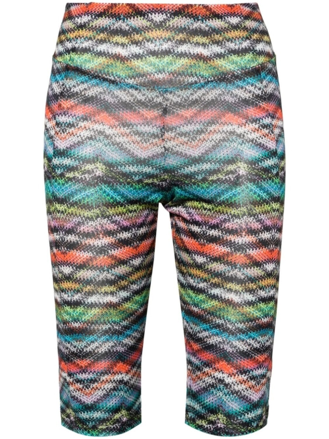 

Missoni шорты с узором зигзаг, синий