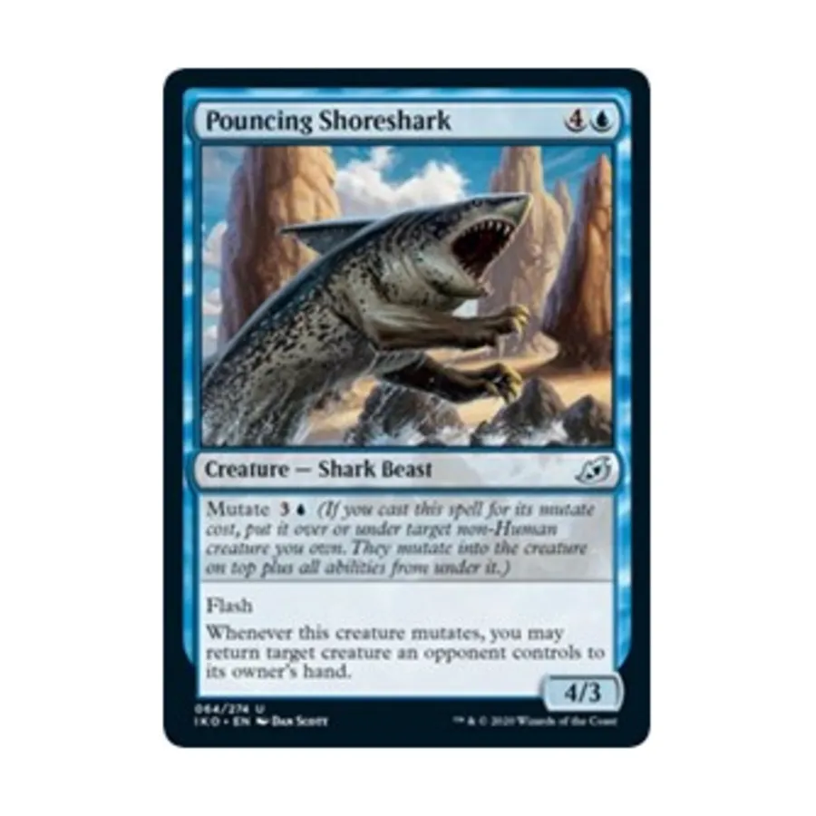 

CCG Нападающая береговая акула (U), MTG - Ikoria - Lair of Behemoths