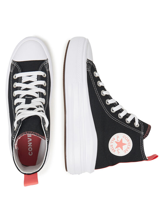 Тканевые кроссовки CHUCK TAYLOR ALL STAR MOVE PLATFORM 271716C Converse, черный — фото 4