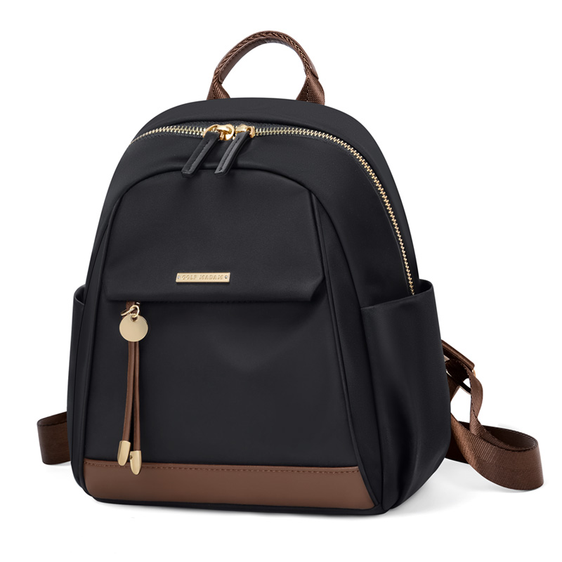 

GOLF Тканевый рюкзак среднего размера женский разноцветный, Elegant Black