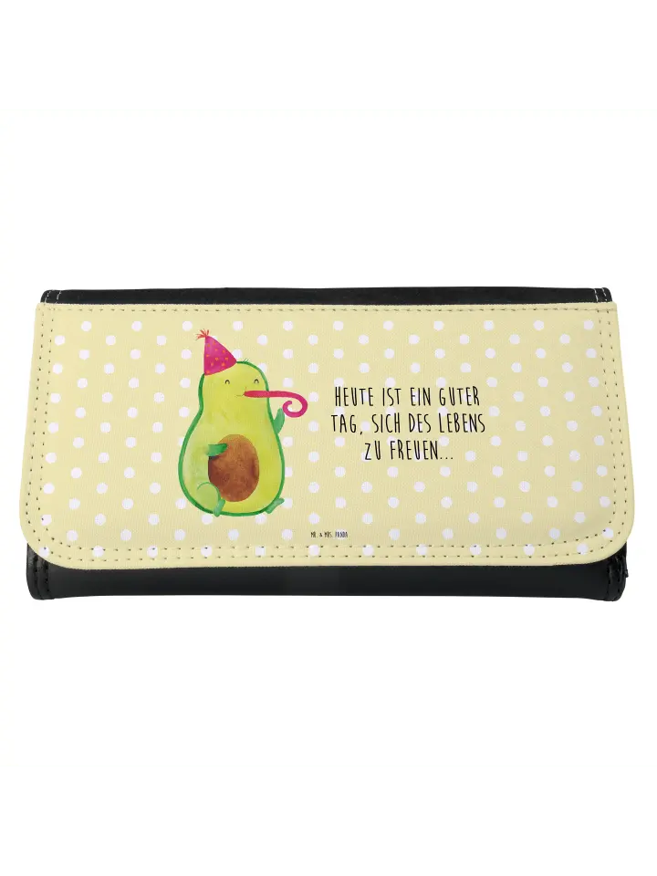 

Портмоне Mr & Mrs Panda Damen Avocado Feier, пастельно-желтый