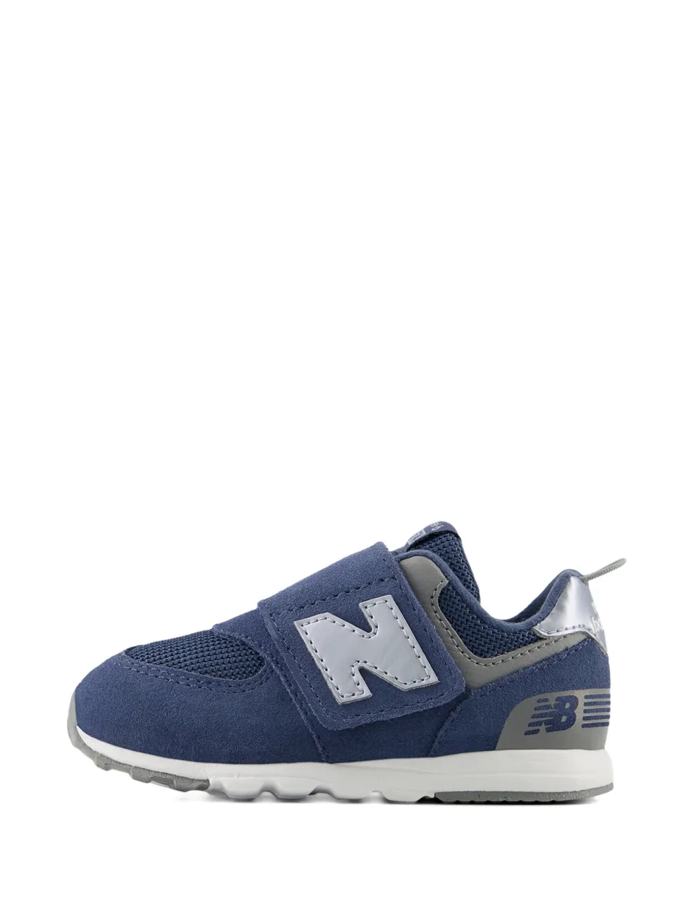 Кроссовки 574 с круглым носком New Balance Kids, синий — фото 4