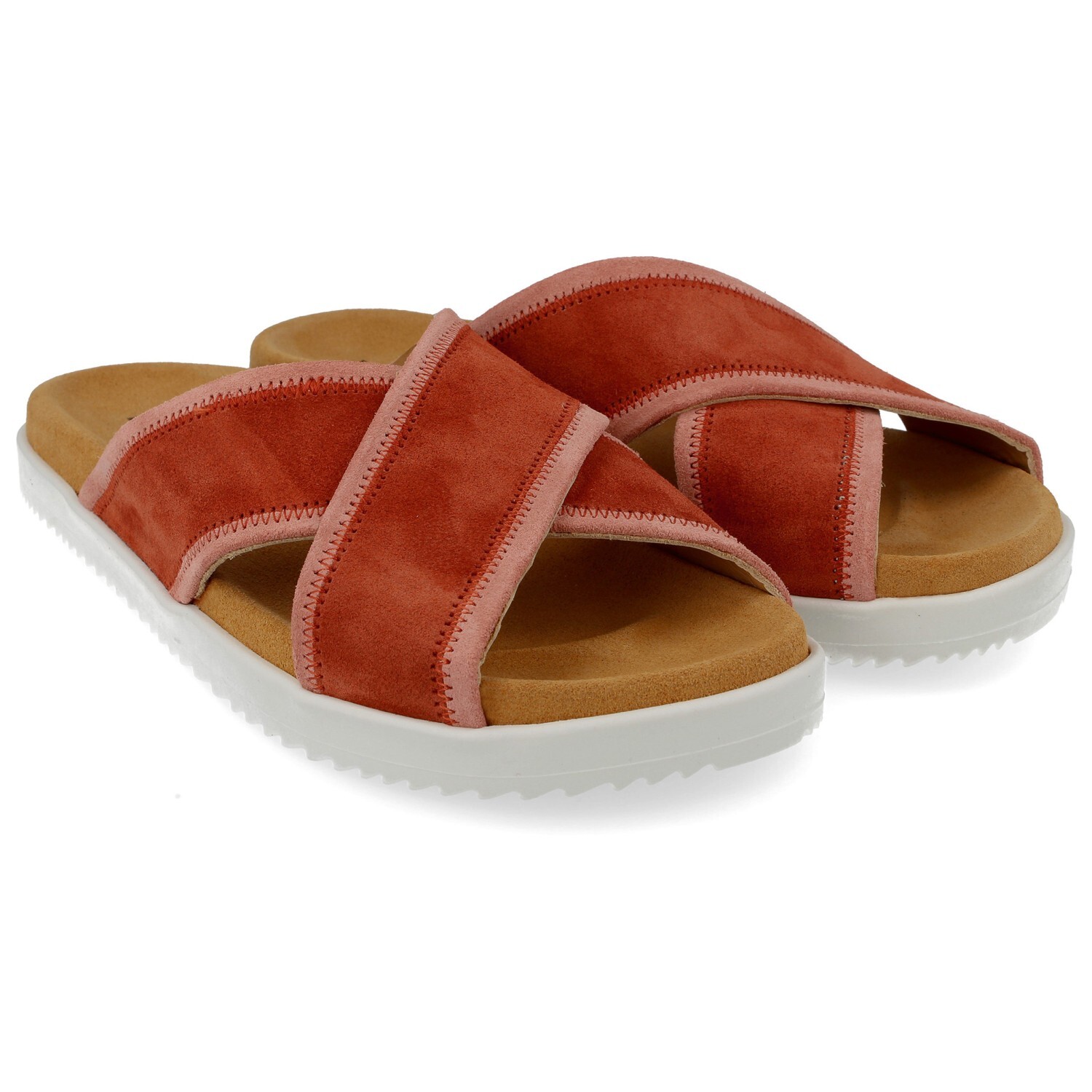 

Сандалии Haflinger Women's Summer Slides Palma, цвет Rust