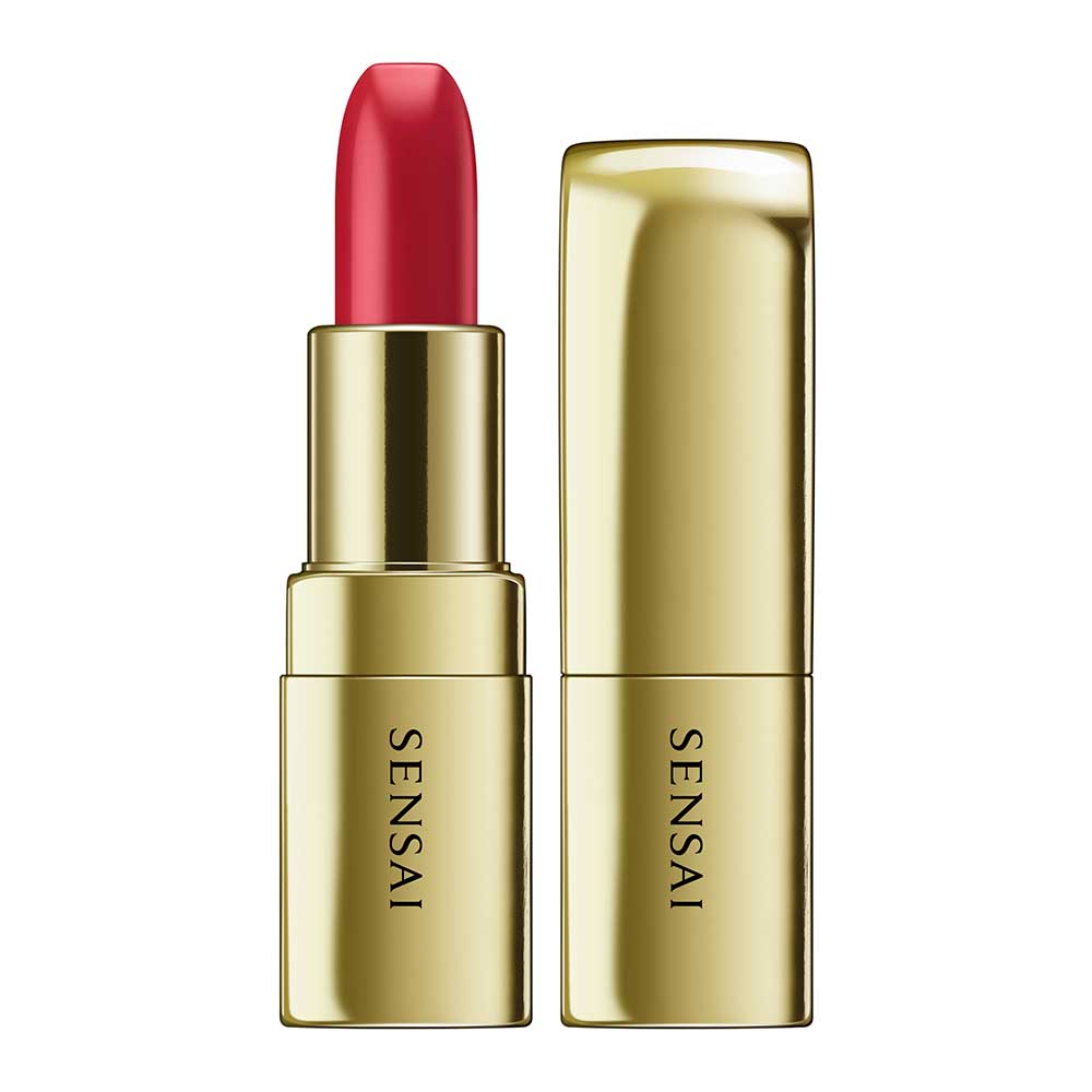 

Помада с золотыми частицами the lipstick Sensai, цвет nr. 10 ayame mauve, вес 3.5 гр.