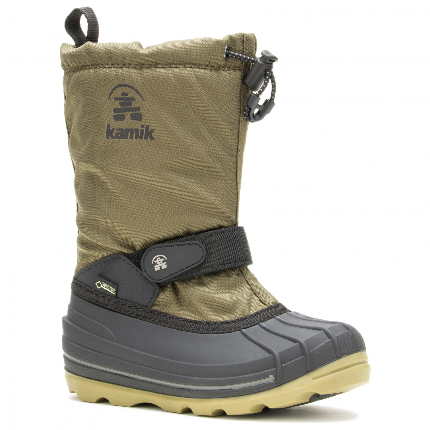 

Зимние ботинки Kamik Kid's Waterbug TG, цвет Dark Olive