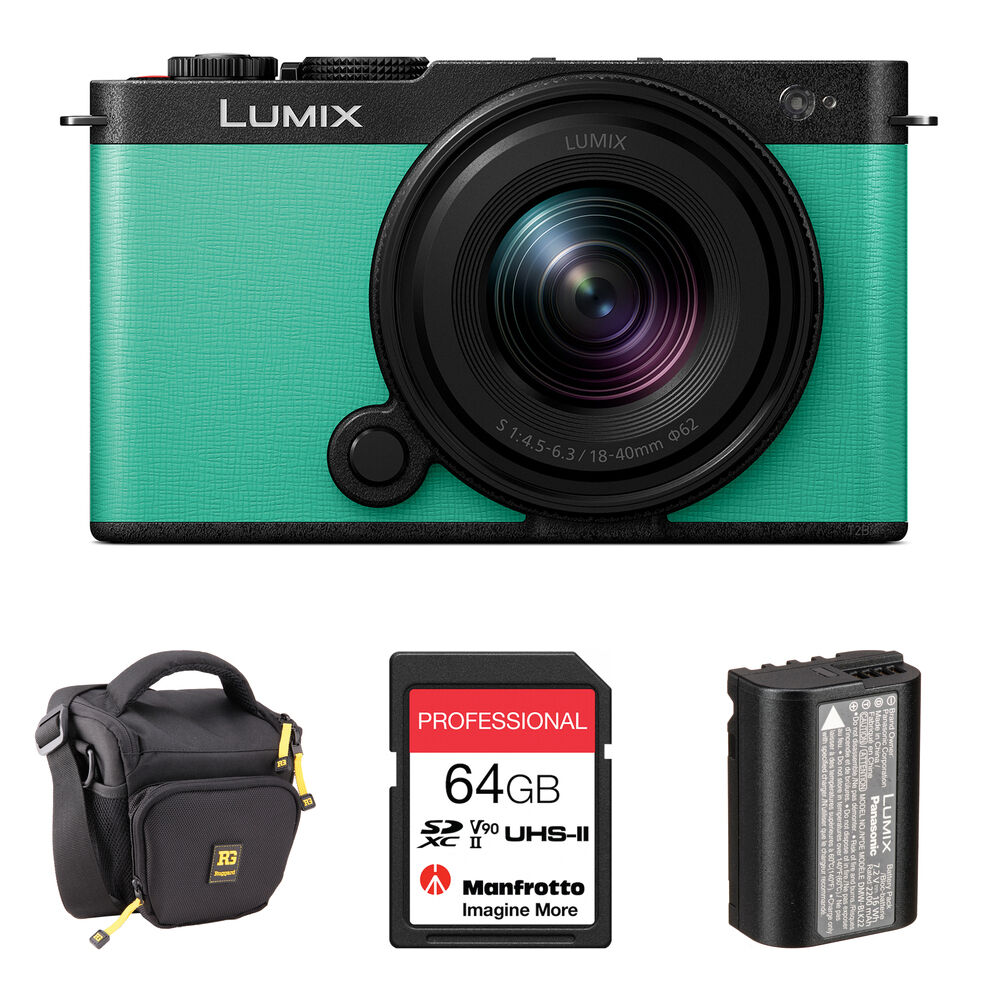 

Беззеркальная камера Panasonic Lumix S9 Mirrorless Camera with 18-40mm f/4.5-6.3 Lens