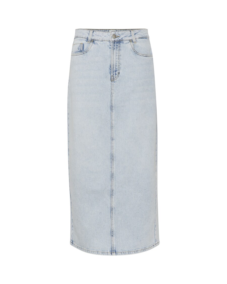 

Юбка макси My Essential Wardrobe Skirt Louis, синий деним