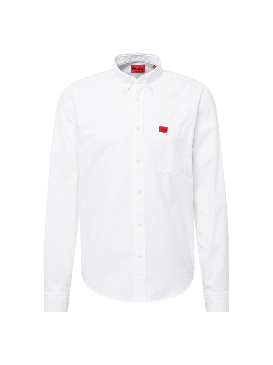 

Рубашка Slim Fit на пуговицах HUGO Evito, White