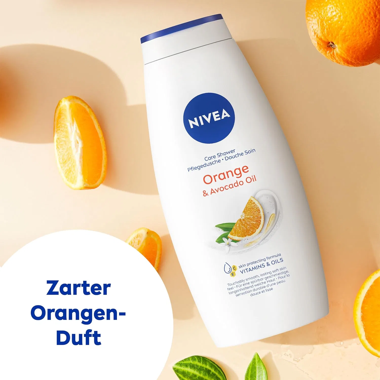 Гель для душа Nivea Orange & Avocado Oil с витаминами, 750 мл Nivea — фото 3